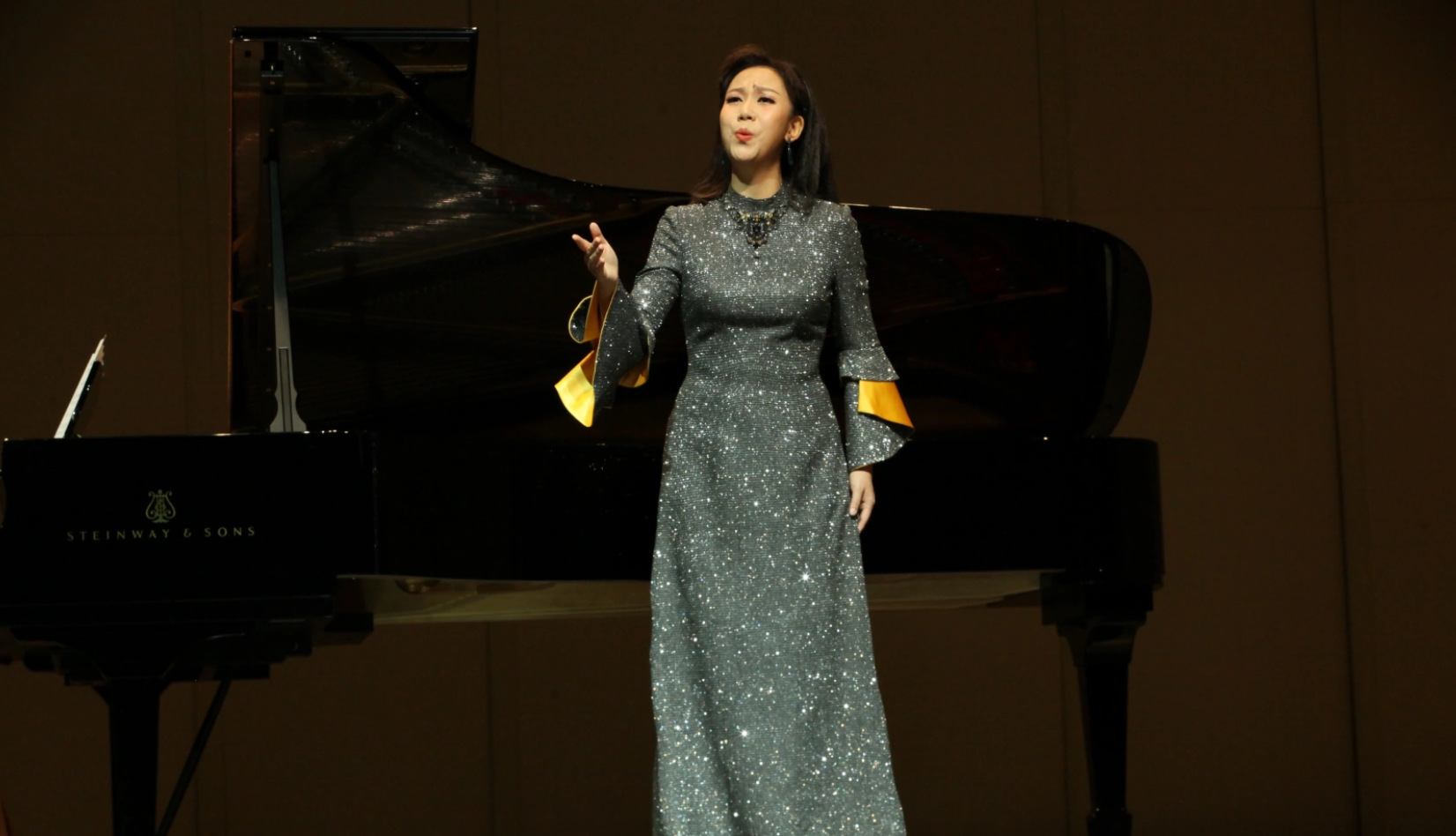 黄璐中国诗词音乐会现场